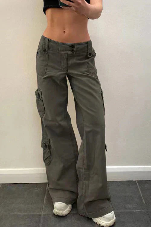 Isabela – Pantalón vaquero estilo retro con bolsillos