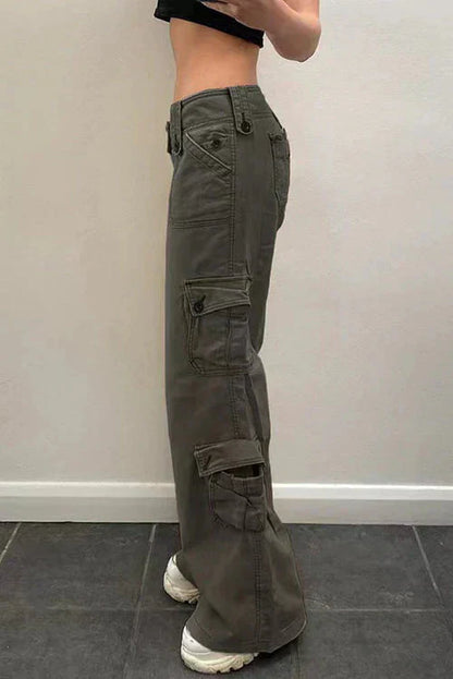 Isabela – Pantalón vaquero estilo retro con bolsillos