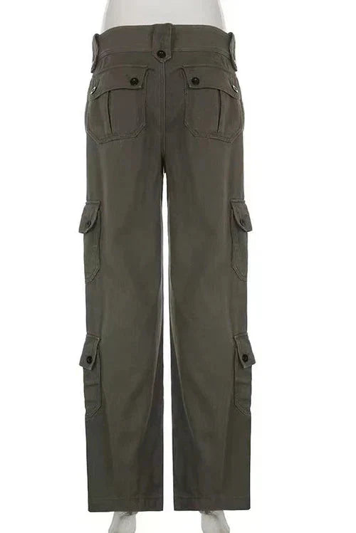 Isabela – Pantalón vaquero estilo retro con bolsillos