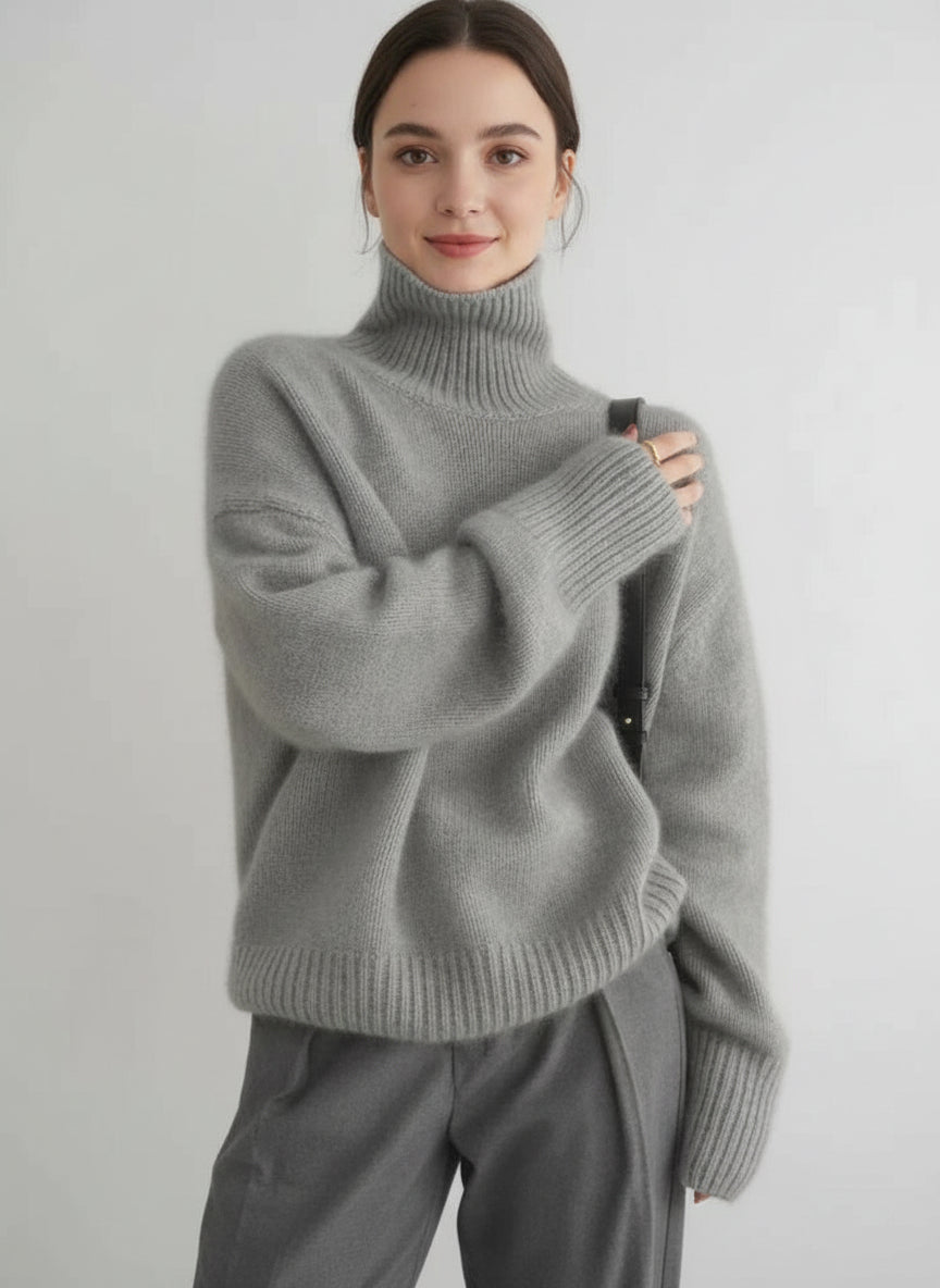 Isabel - Jersey de cuello alto