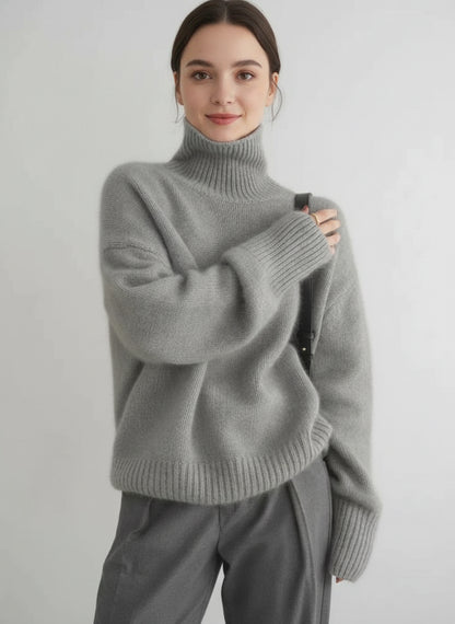 Isabel - Jersey de cuello alto