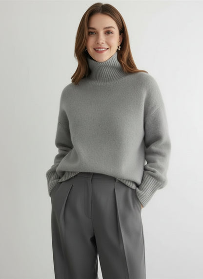 Isabel - Jersey de cuello alto