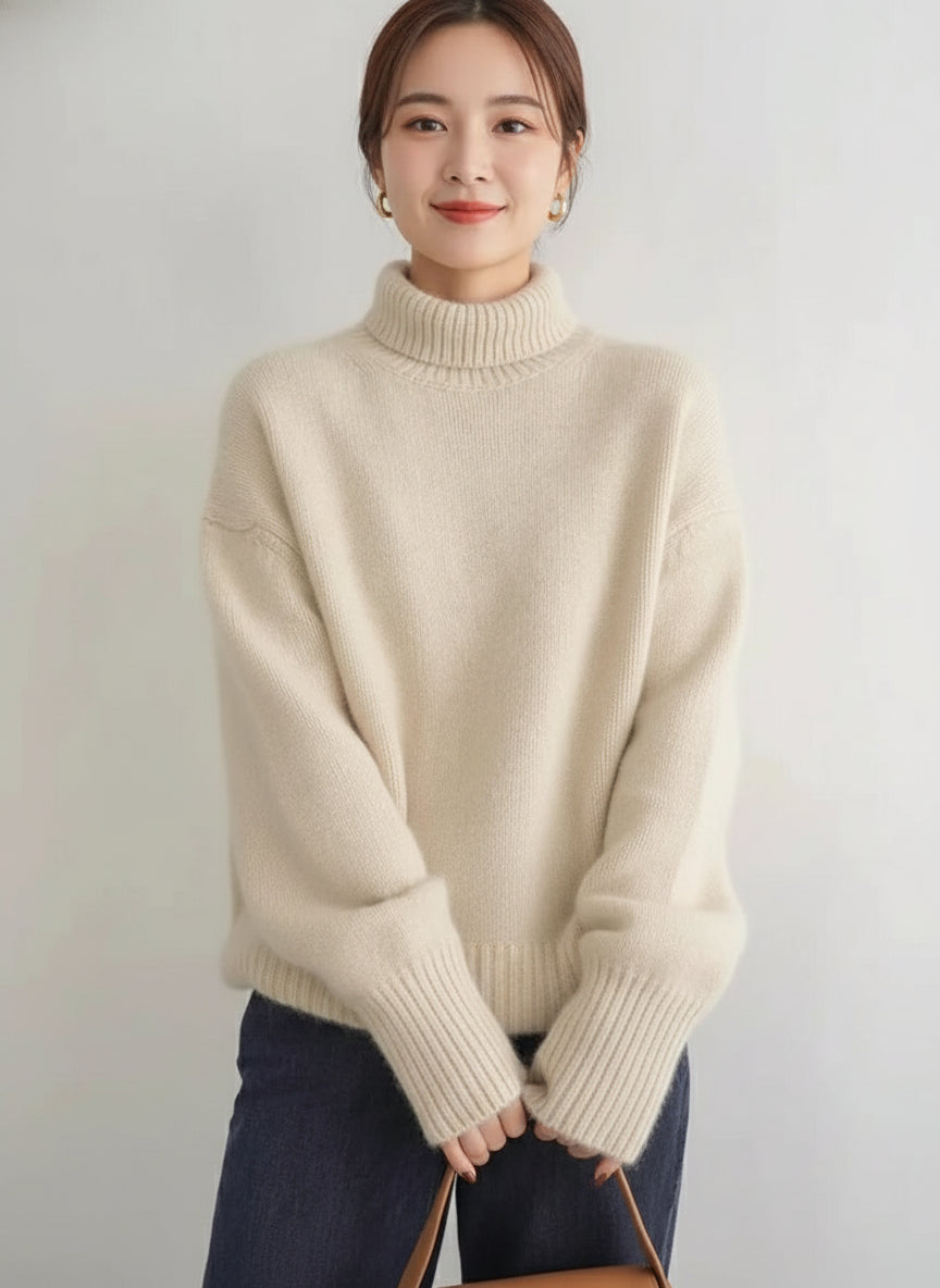 Isabel - Jersey de cuello alto