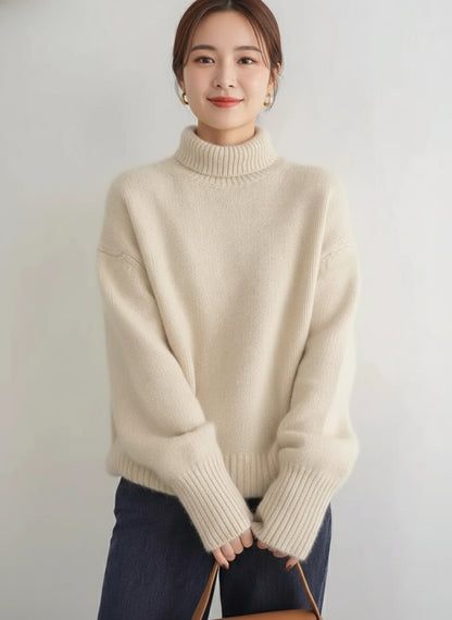 Isabel - Jersey de cuello alto