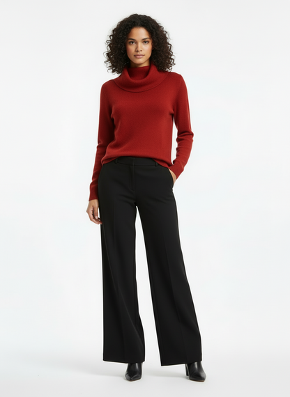 Ana | Jersey de Cuello Drapeado