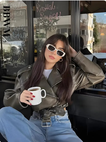 Abril | Chaqueta Bomber Negra Premium – Monntiel