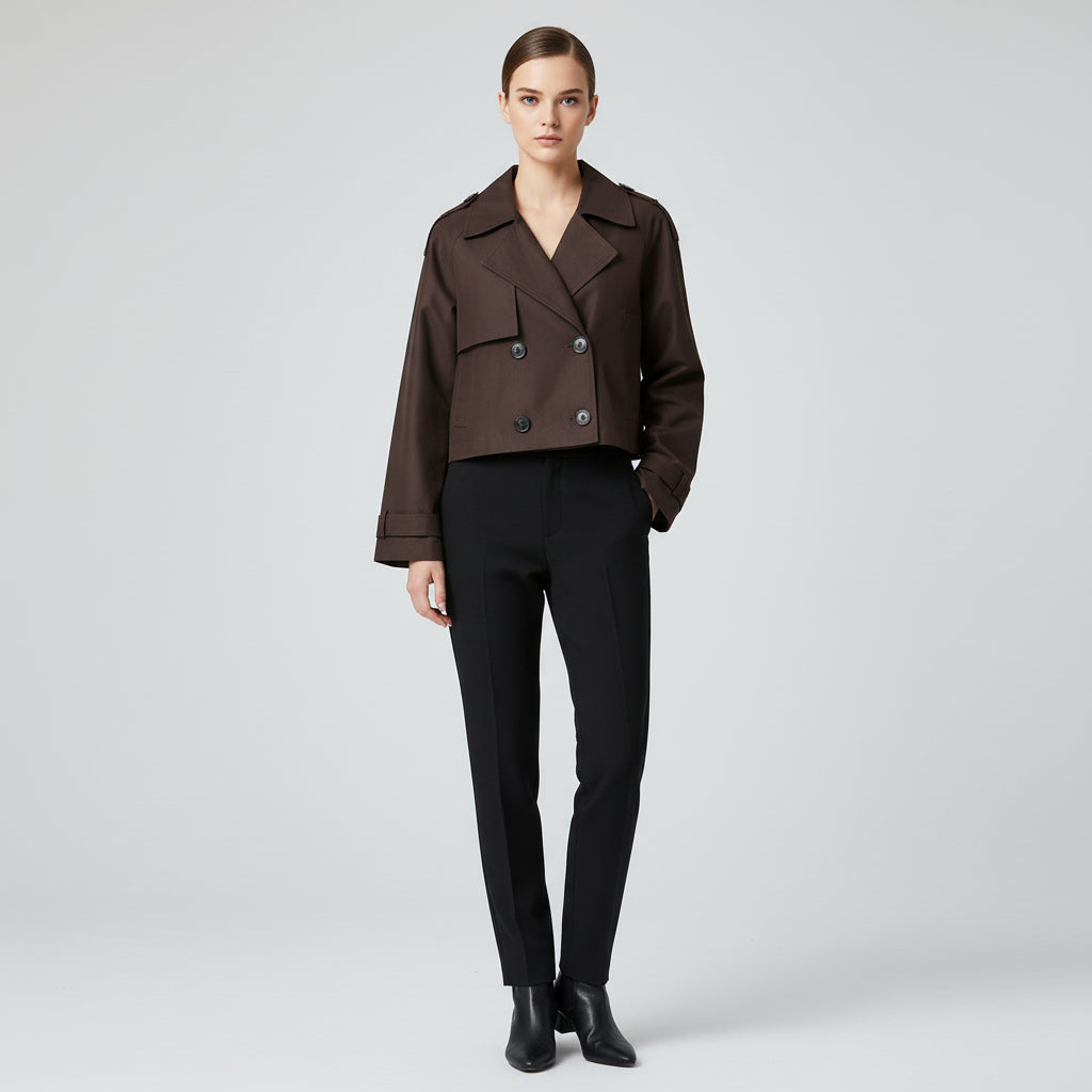 Elena | Gabardina corta