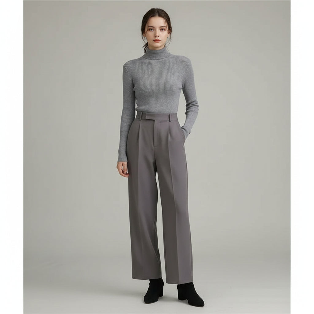 Olga | Jersey de Punto Acanalado