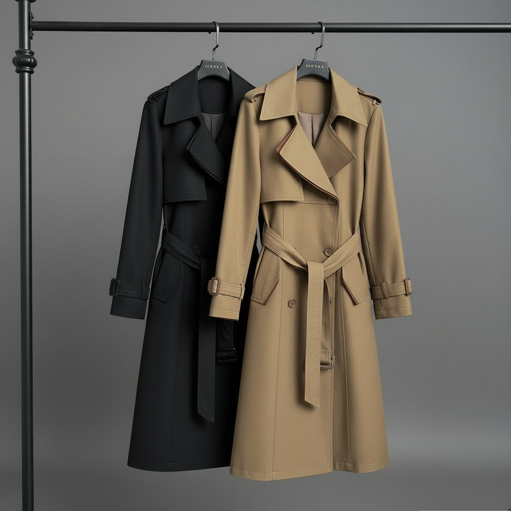 Coco | Gabardina Clásica Beige Monntiel