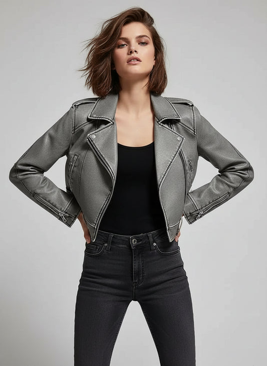 Abril | Chaqueta Bomber Negra Premium – Monntiel