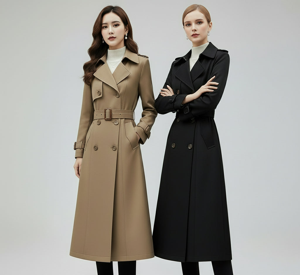 Coco | Gabardina Clásica Beige Monntiel