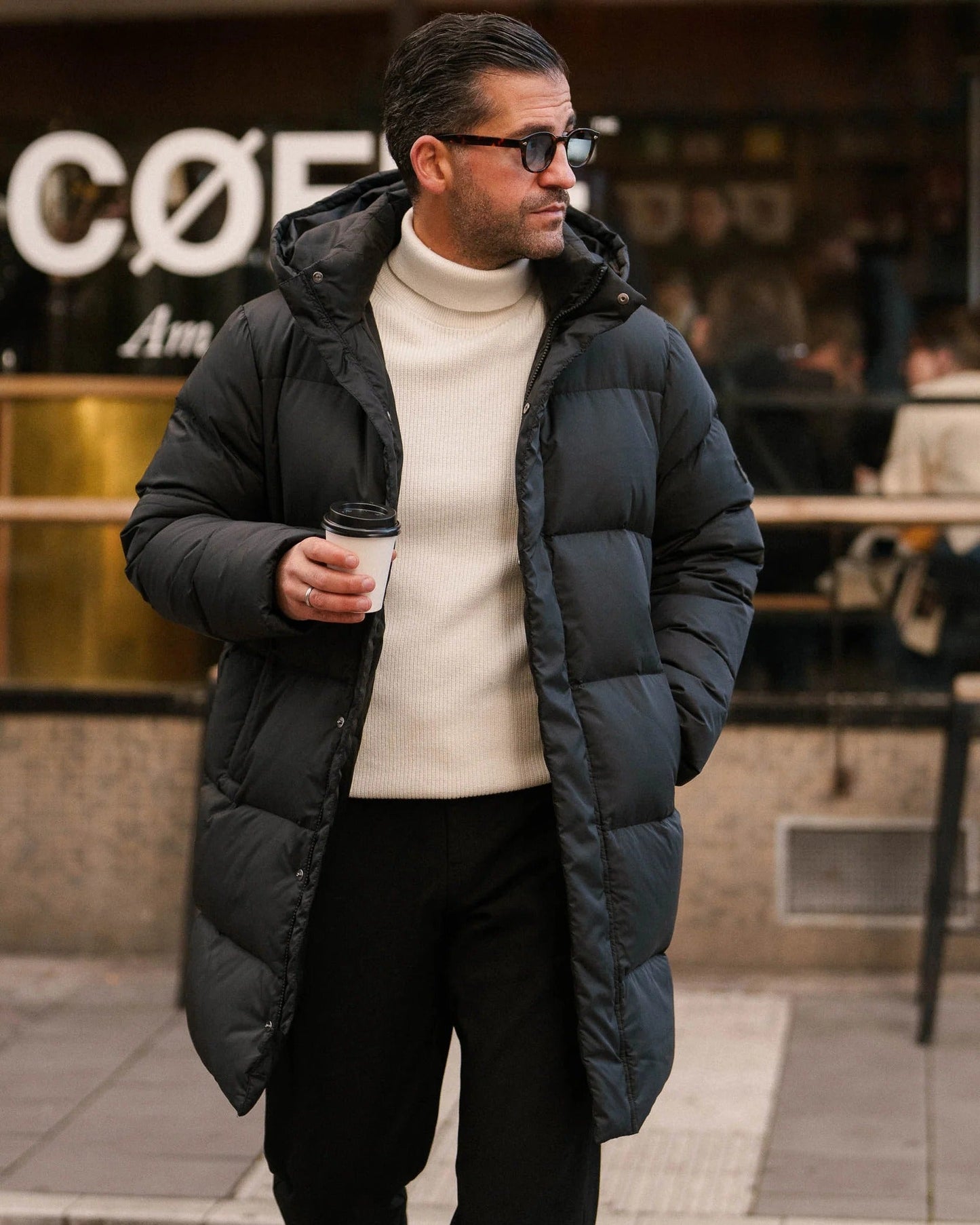 Alejandro | Abrigo Pluma