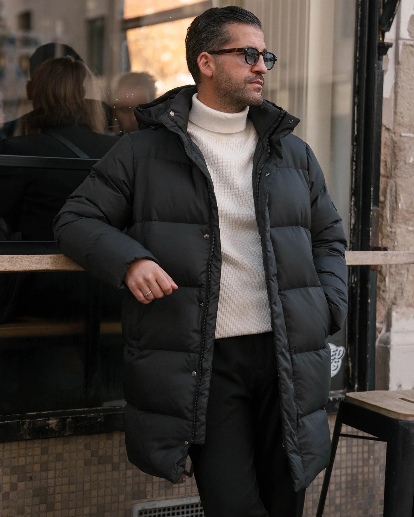 Alejandro | Abrigo Pluma