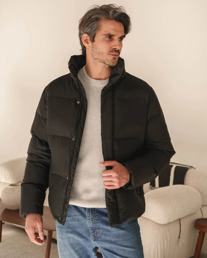 Pedro | Abrigo Pluma Corto